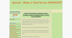 Desktop Screenshot of ipswich-home-and-yard-service.com
